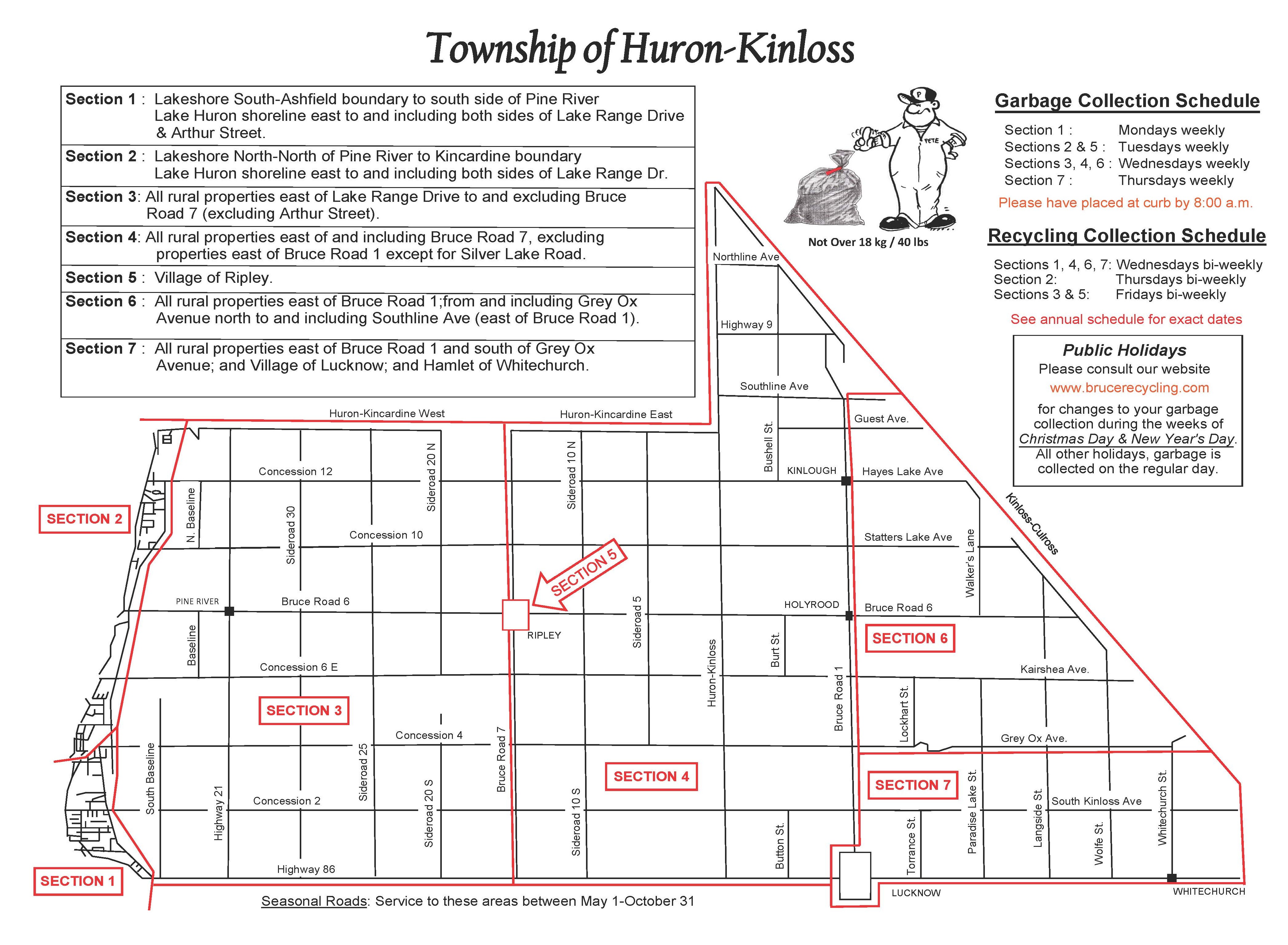 2026 Waste Collection Map